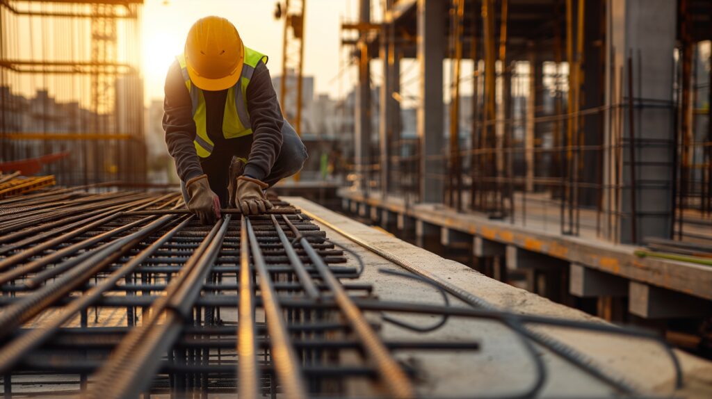 VCA 2026 - Bouwvakker die werkt aan de fundering - Opleidingscentrum Westpoort